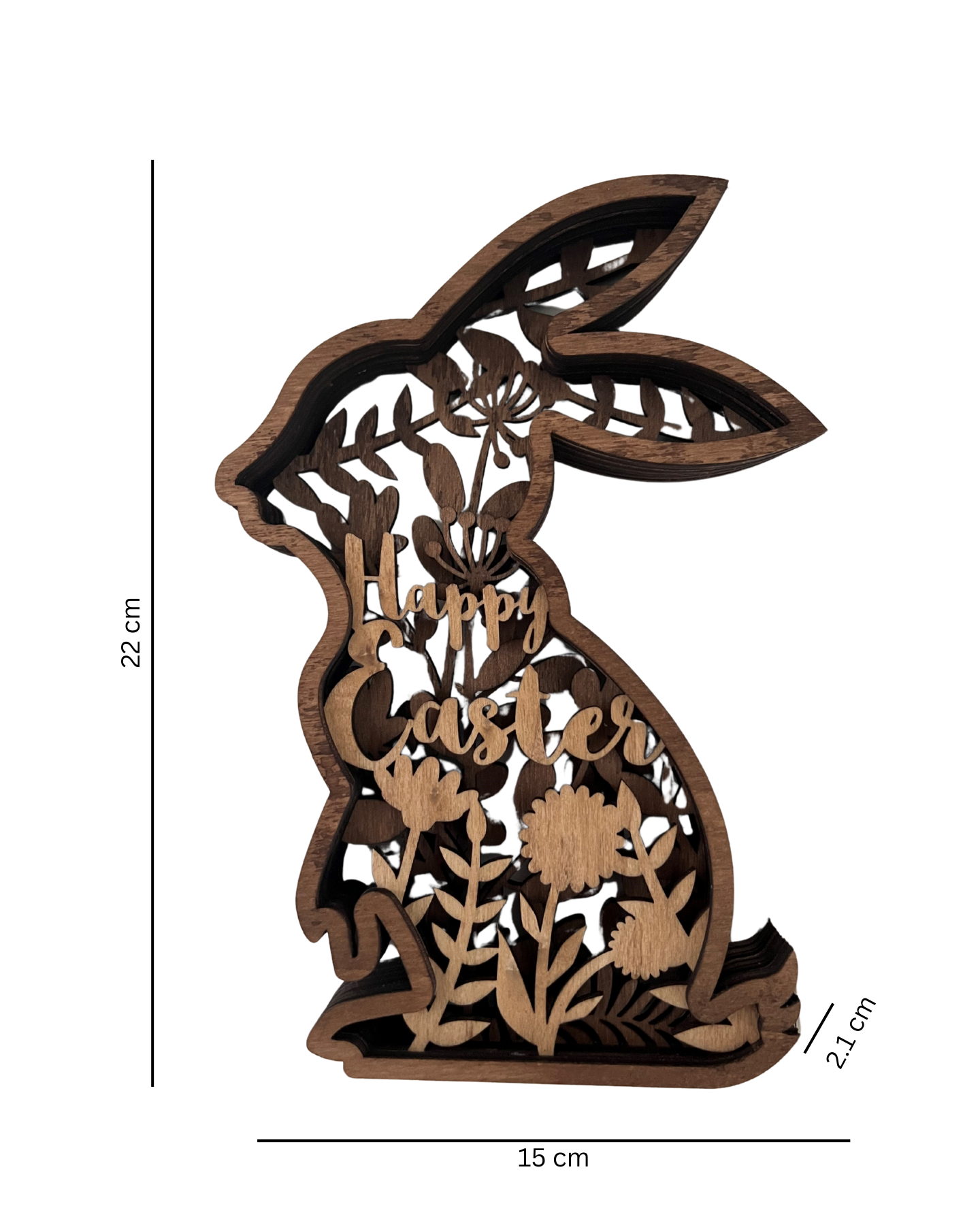 Osterhase mit Schriftzug