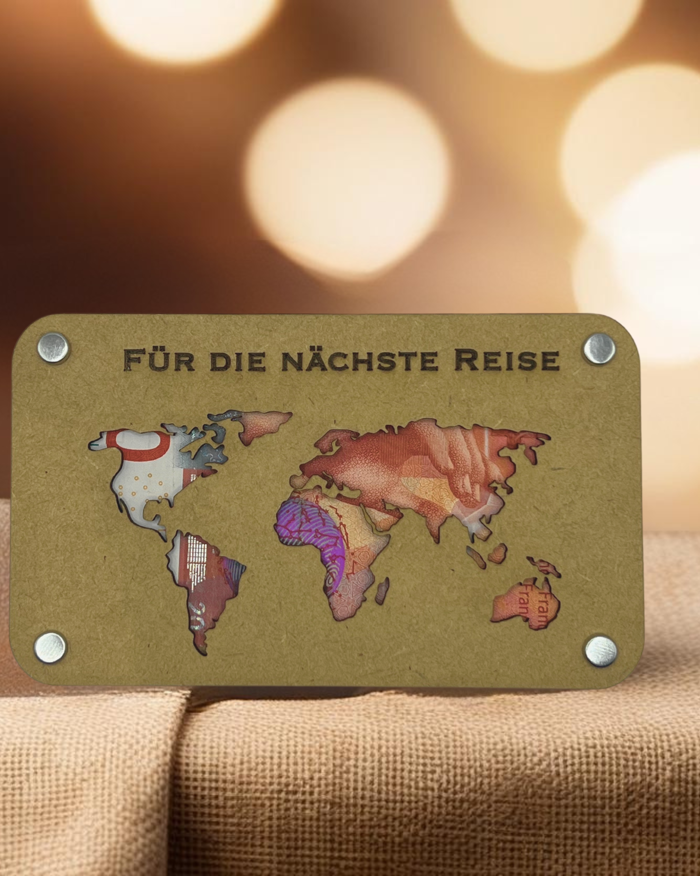 Geschenkkarte - Nächste Reise Personalisierbar