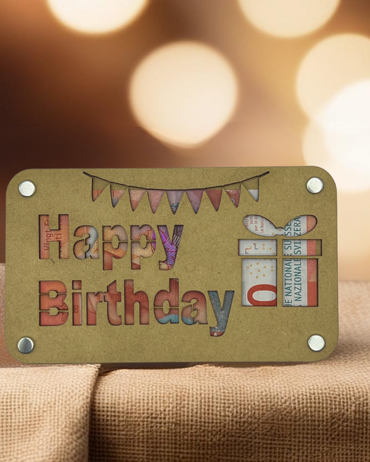 Geschenkkarte - Happy Birthday Personalisierbar