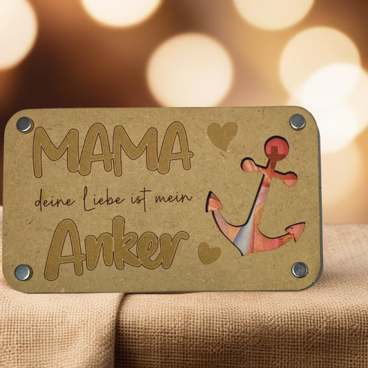 Mama Holz Geschenkkarte